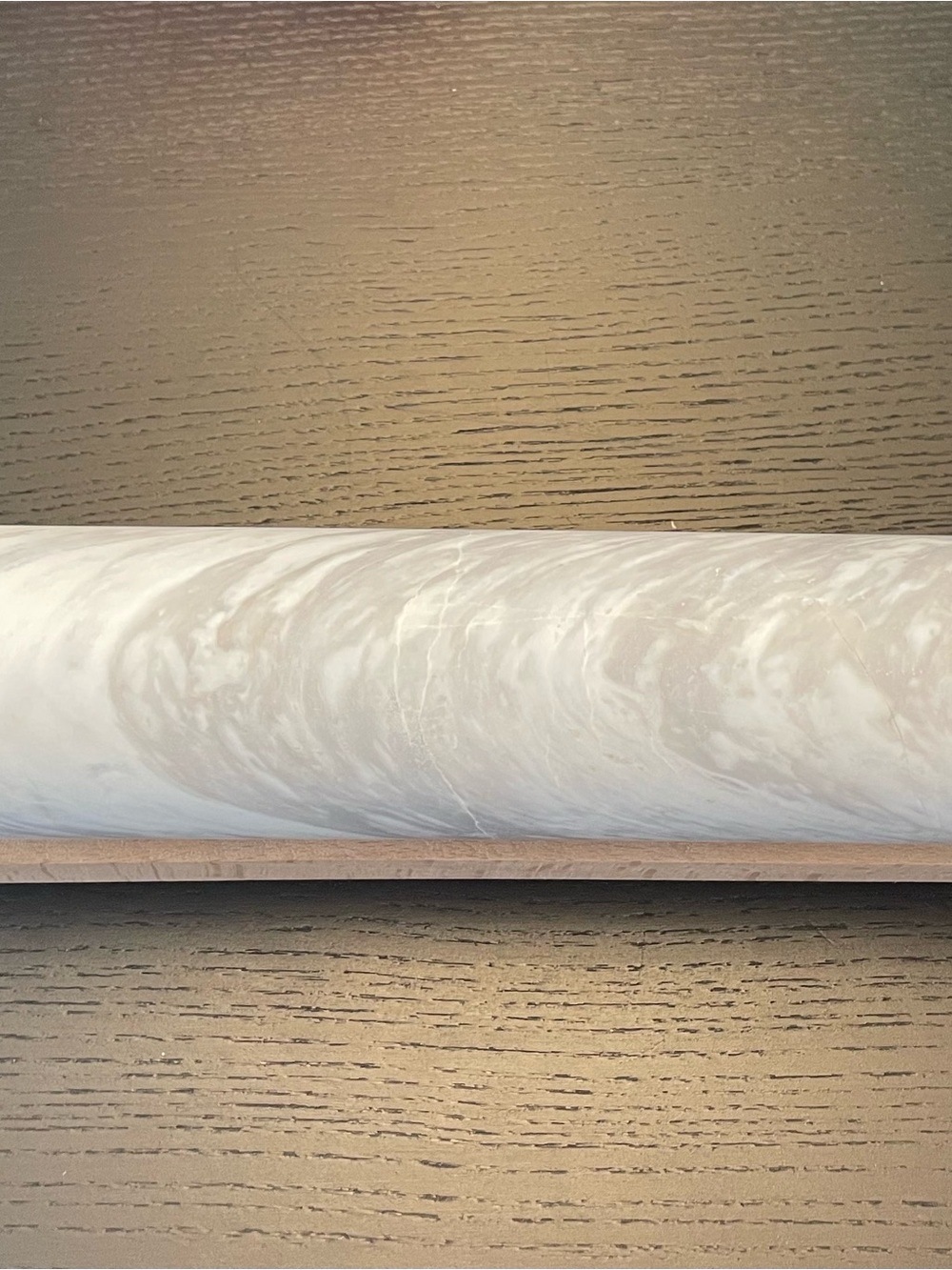 Threshold Beechwood Marble Accent - Natural Wood and White
